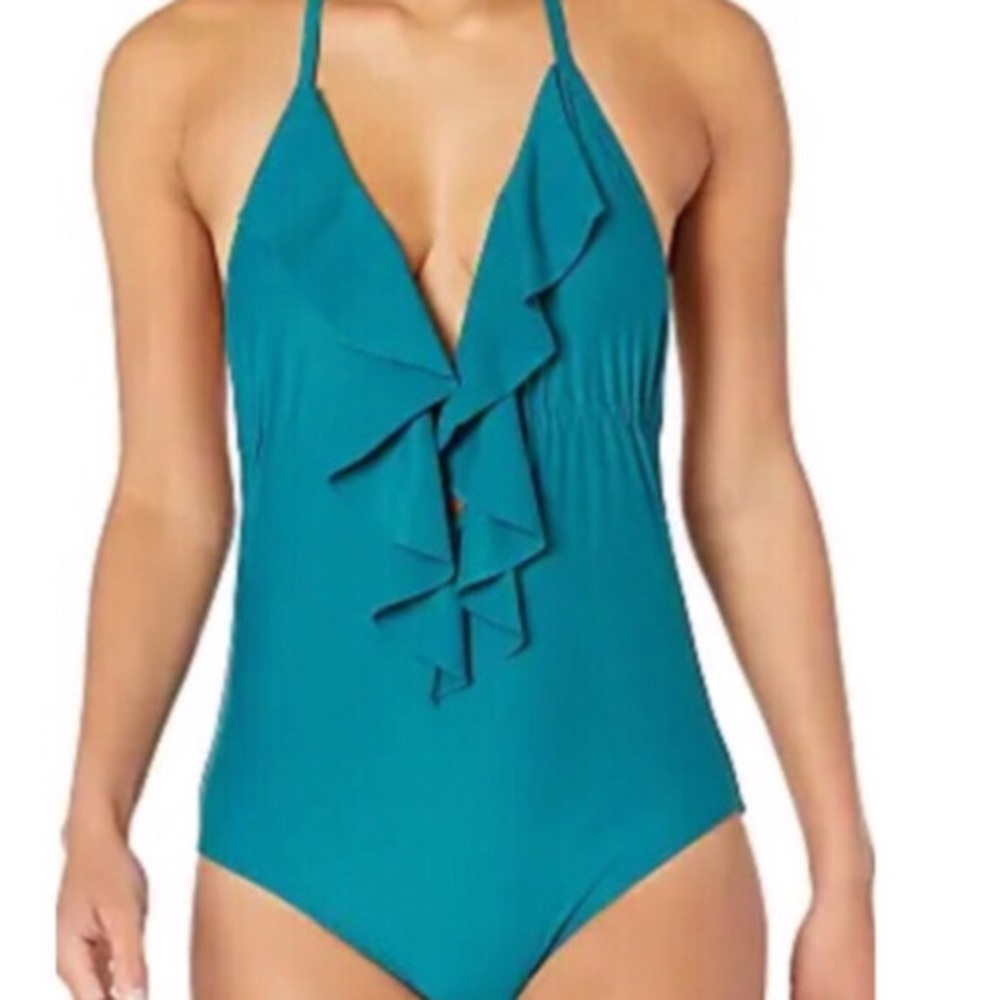 COASTAL BLUE Turquoise One-piece Swimsuit